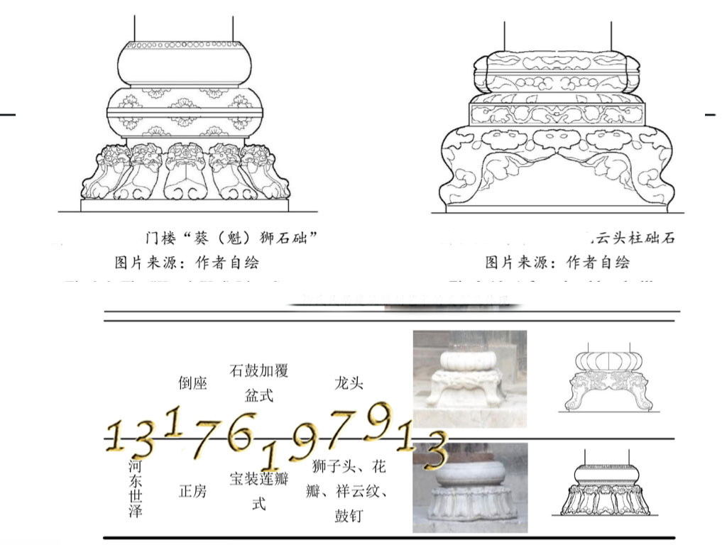 石柱礅设计图
