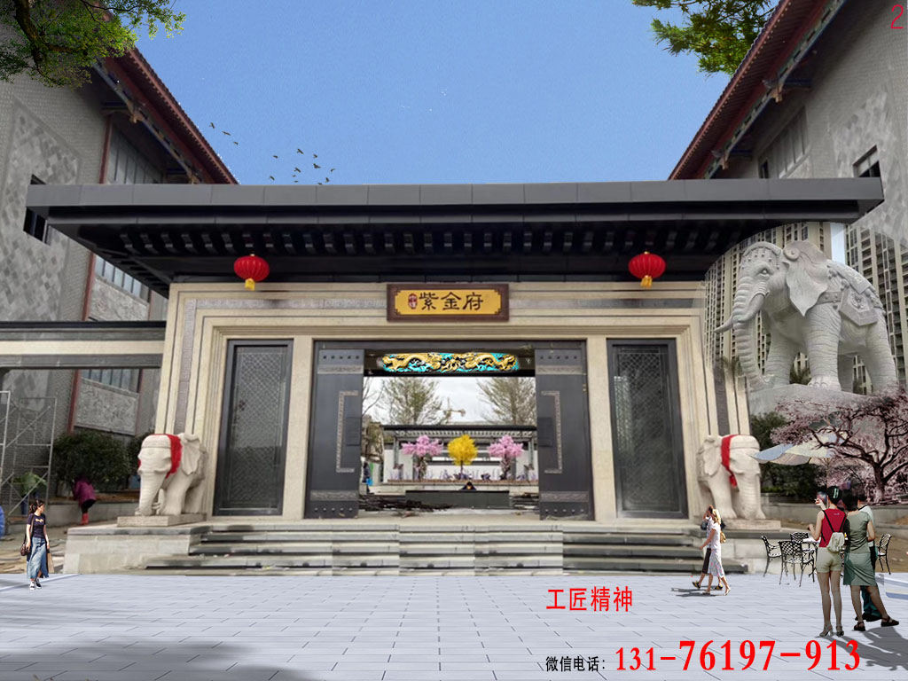 大象雕塑