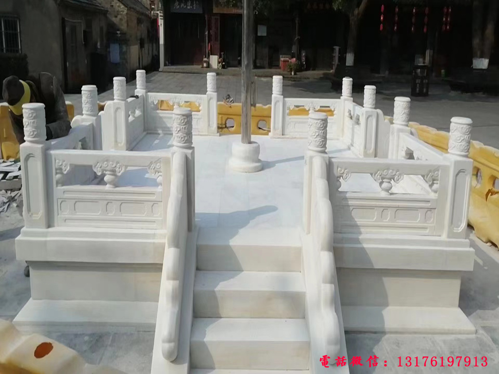 汉白玉石栏杆