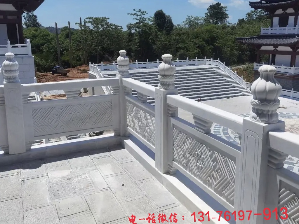 汉白玉栏杆