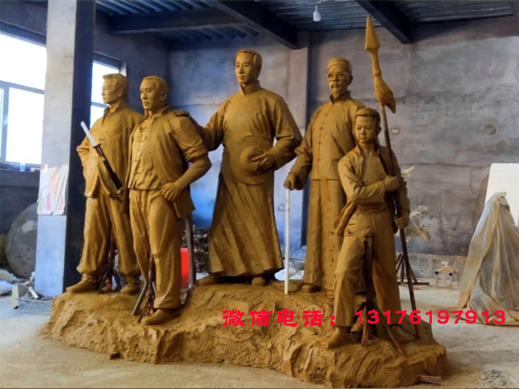 铜雕厂家人物