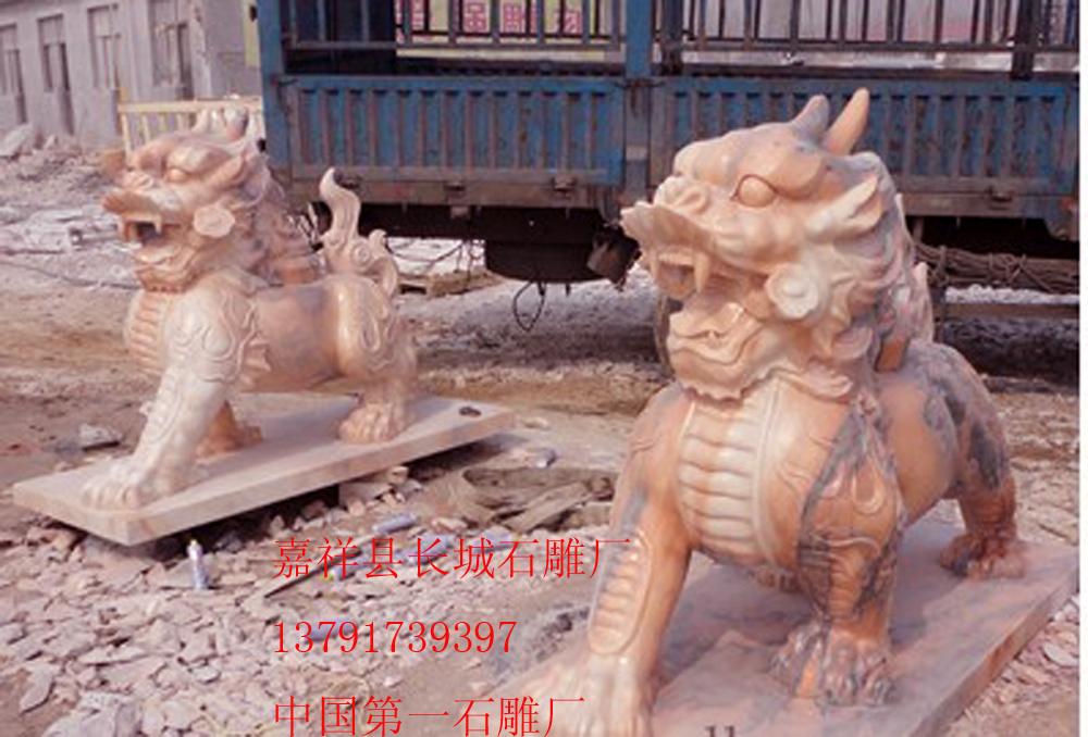 聚财转运貔貅石雕雕刻