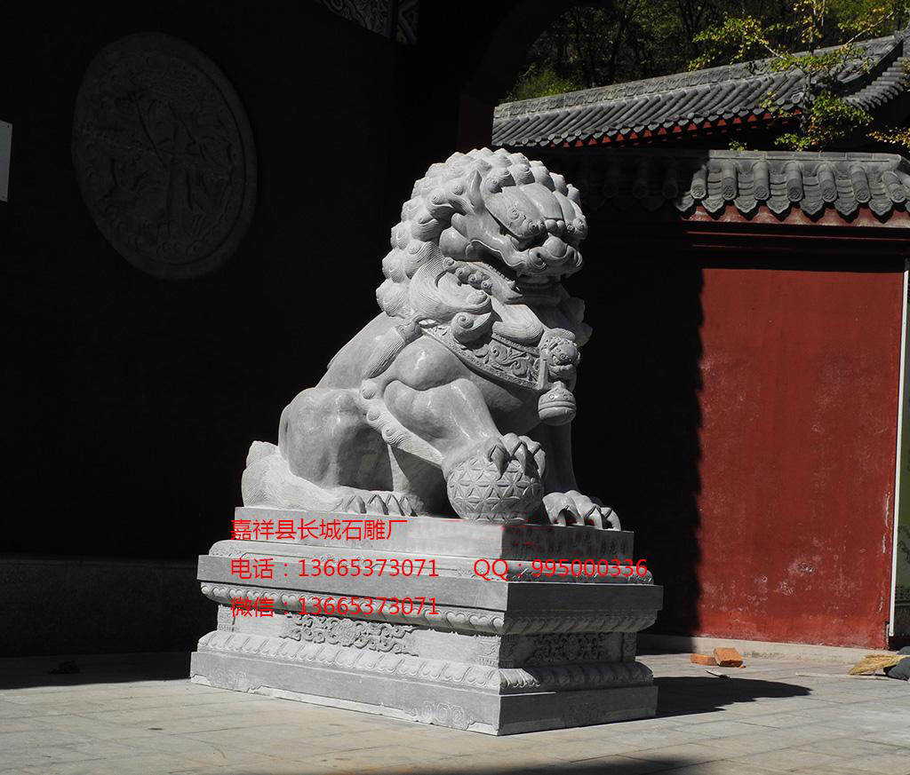 石狮子雕刻样式图片