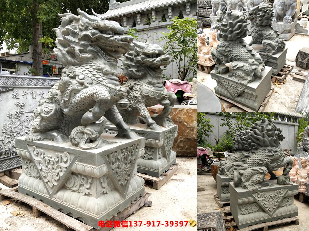 石雕麒麟图片样式